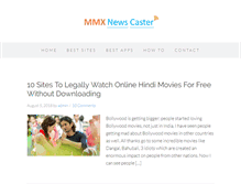 Tablet Screenshot of mmxnewscaster.com